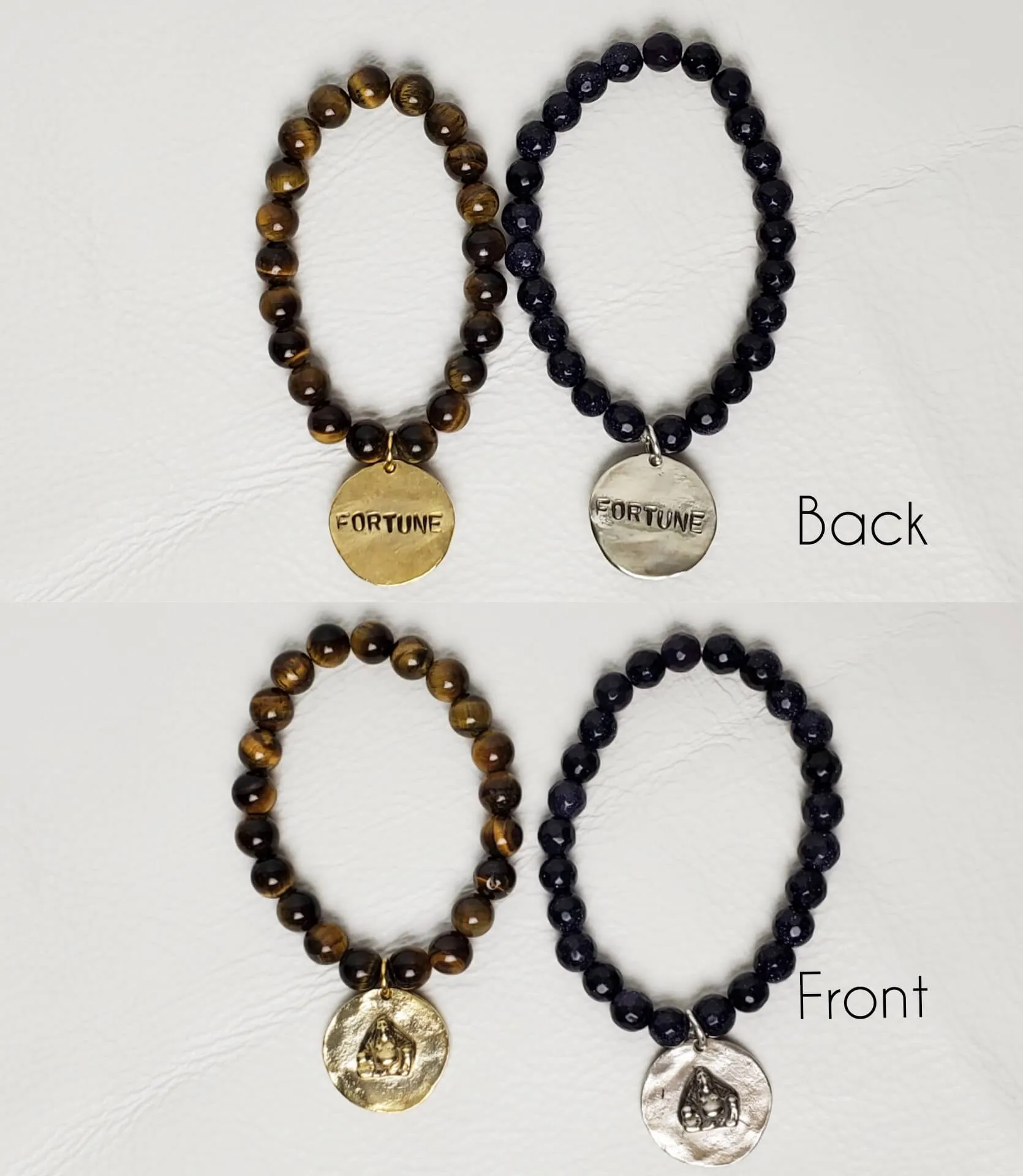Medallion Mala Bracelets