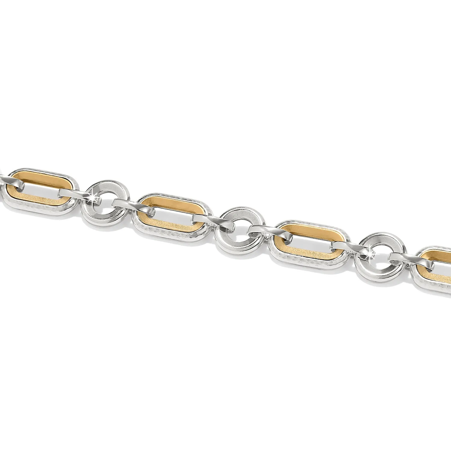 Medici Two Tone Link Bracelet - JF0177