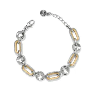 Medici Two Tone Link Bracelet - JF0177