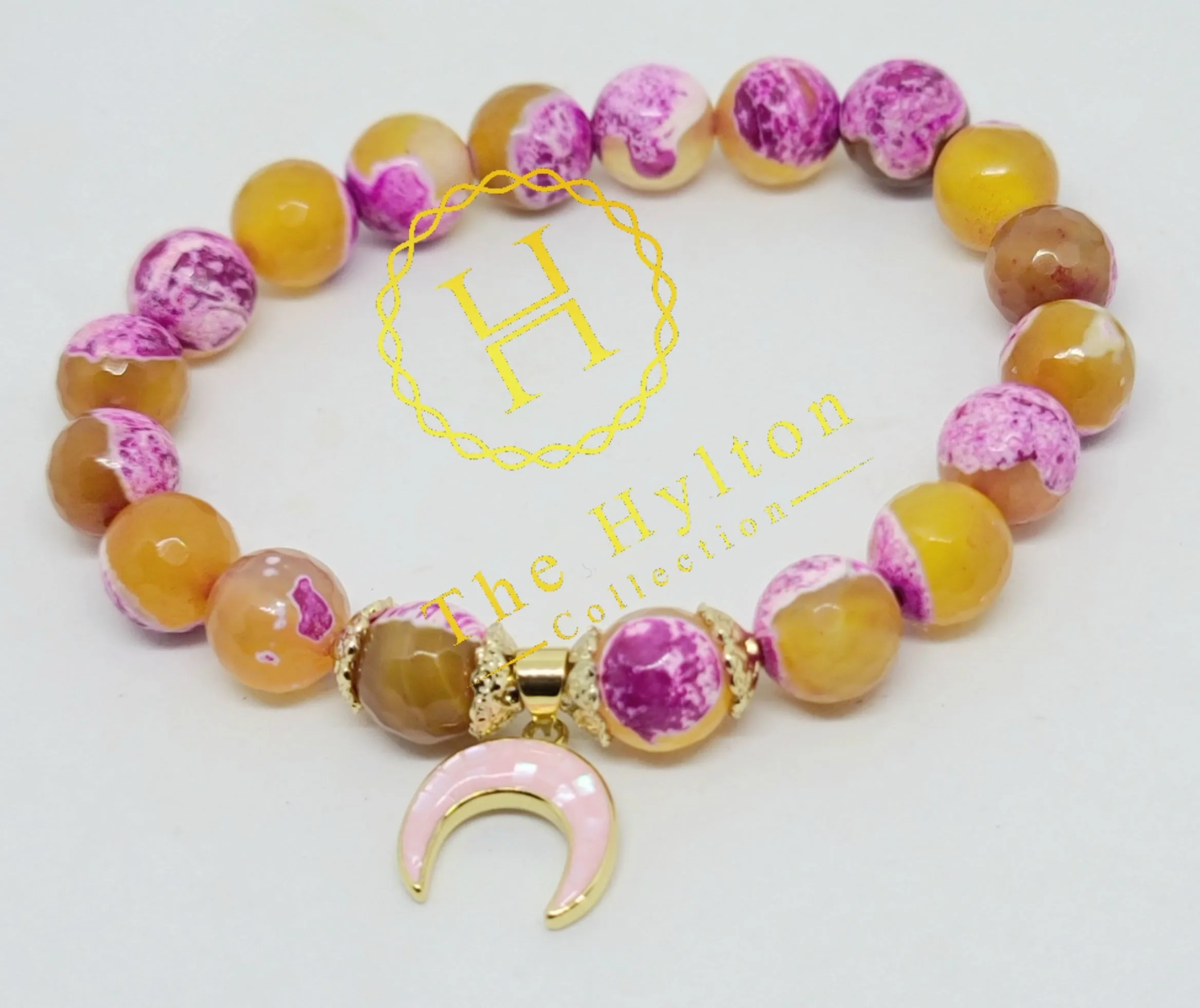 Momma's Pink agate