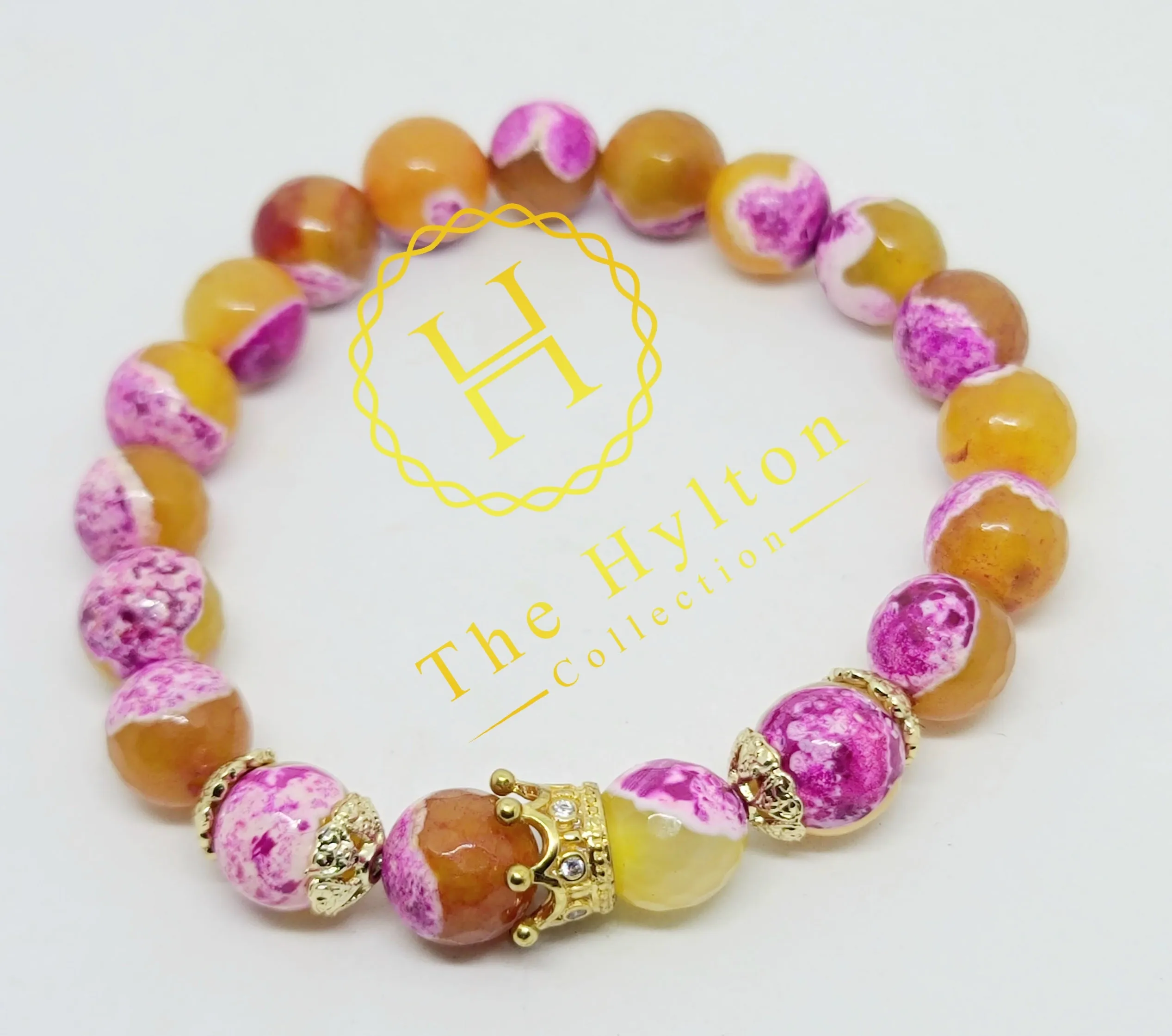 Momma's Pink agate