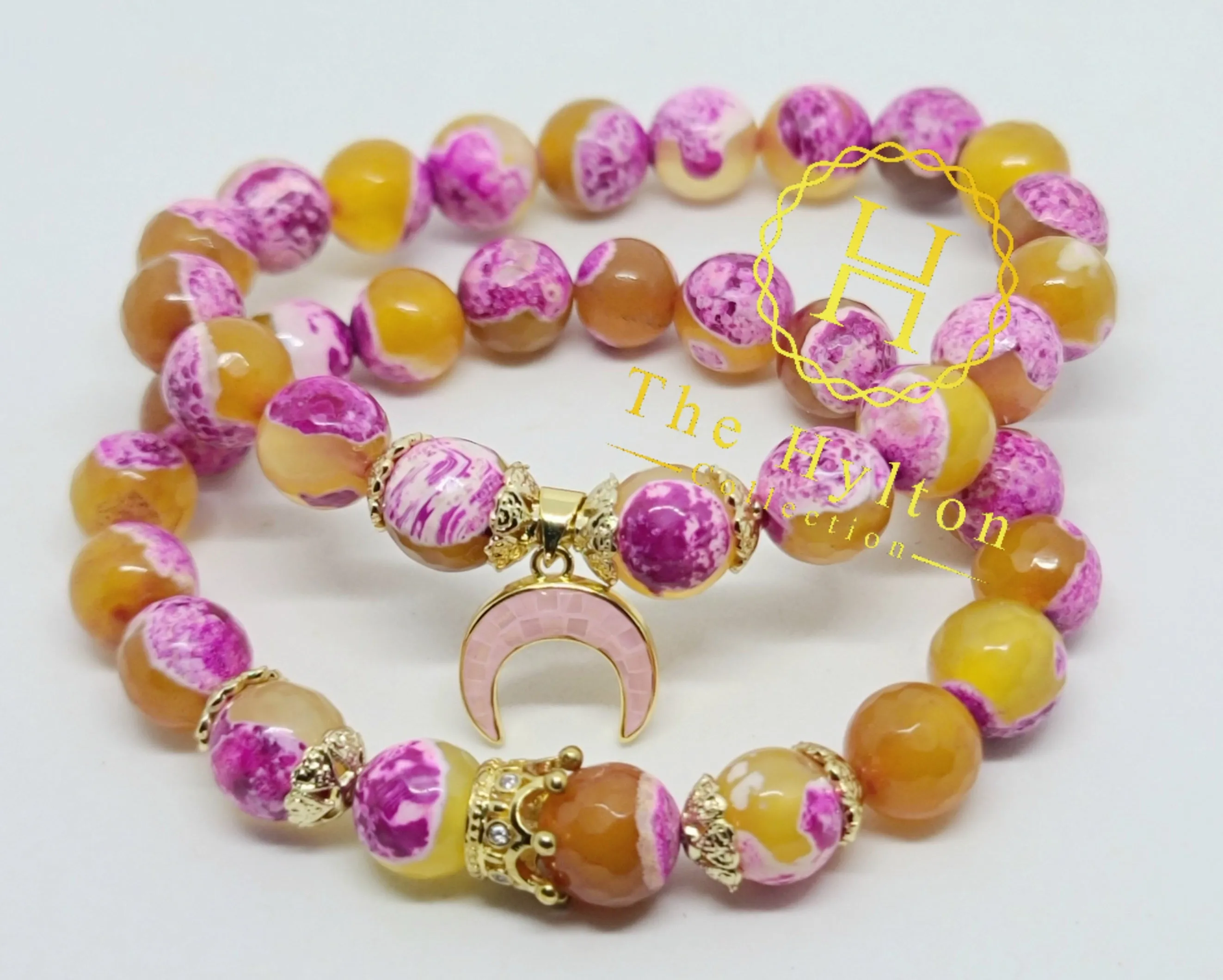 Momma's Pink agate