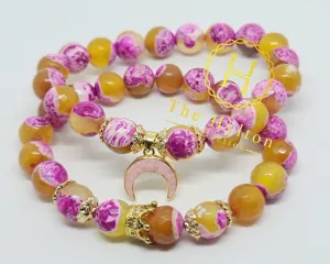 Momma's Pink agate