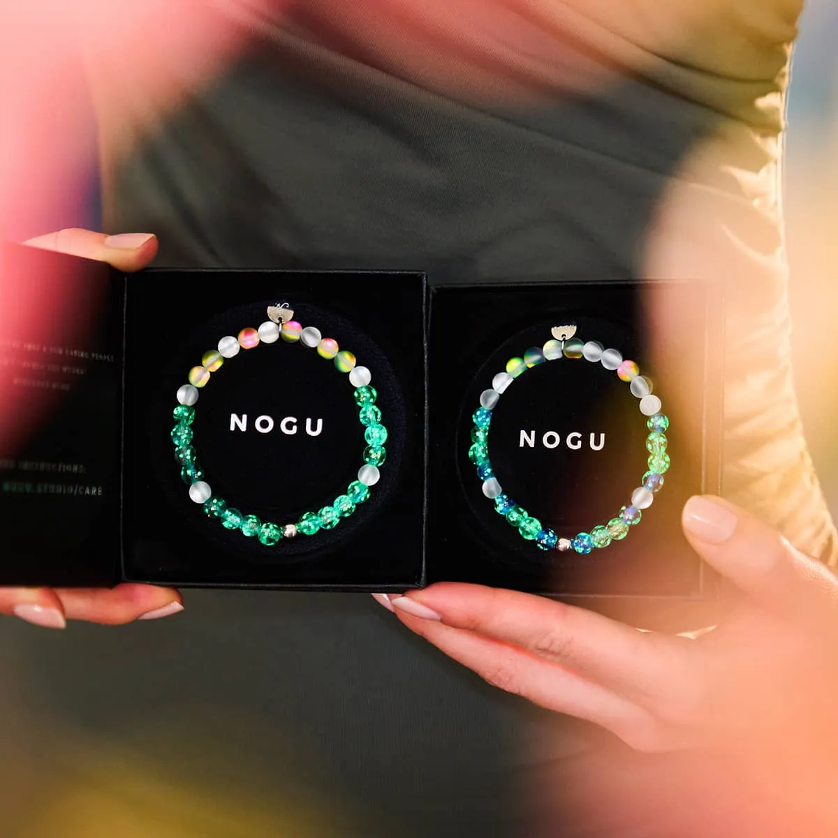 Mysterious Garden | Mermaid x Firefly Glass Bracelet