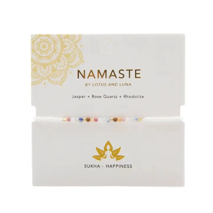 namaste bracelets (various options)