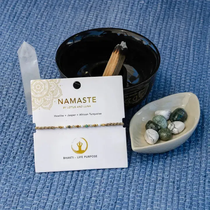 namaste bracelets (various options)