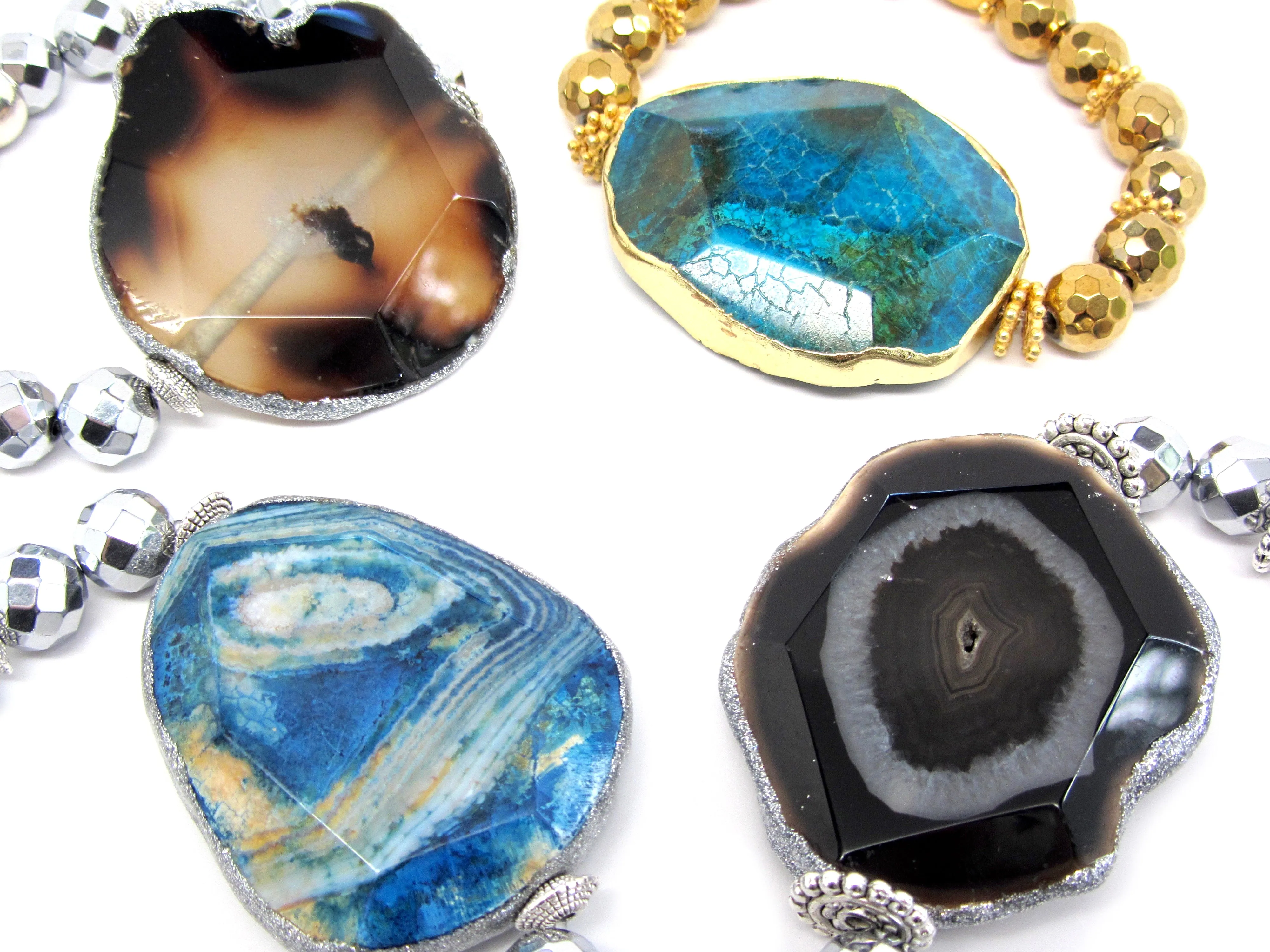 Natural Stone Bracelet Collection