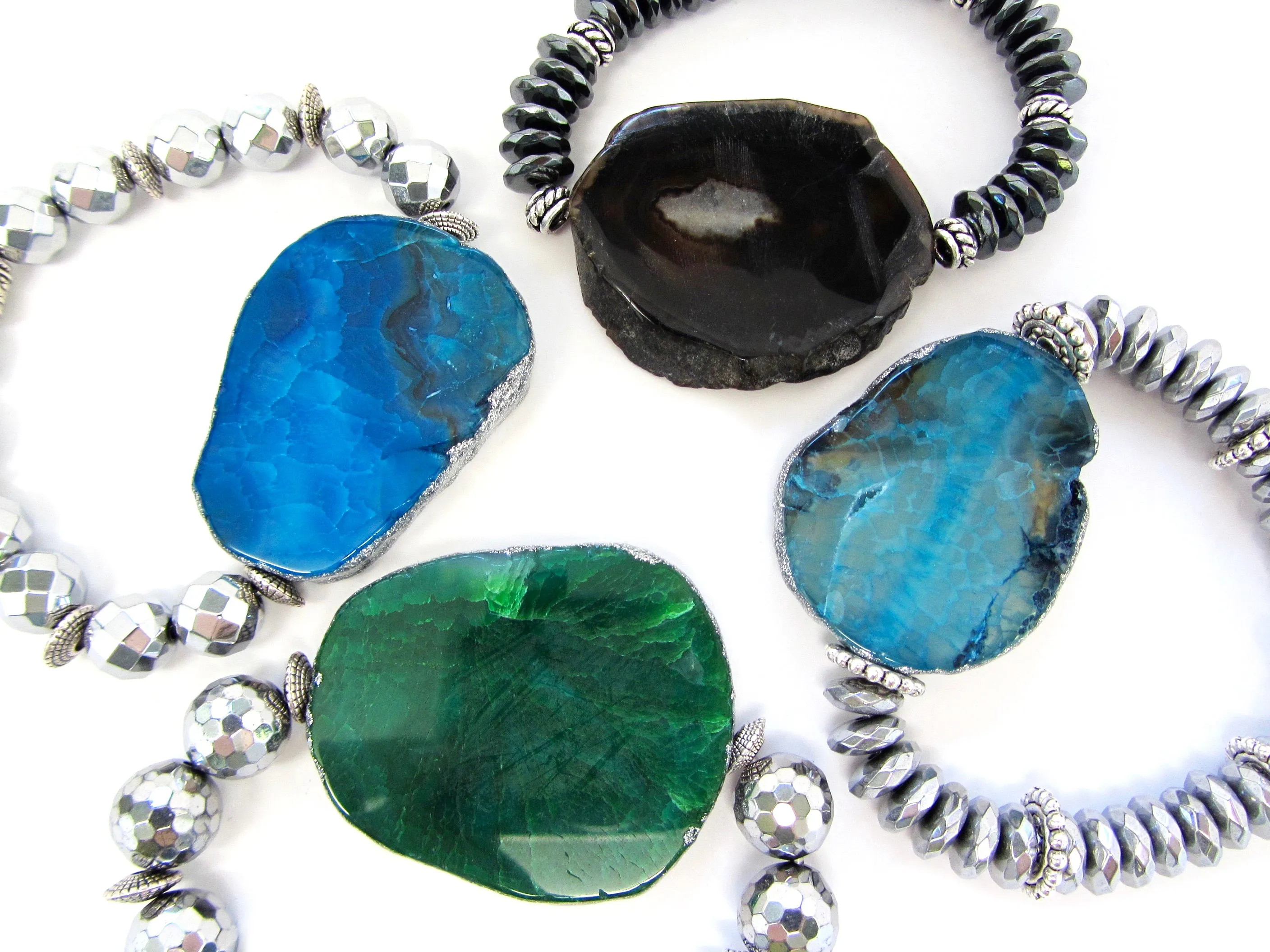 Natural Stone Bracelet Collection