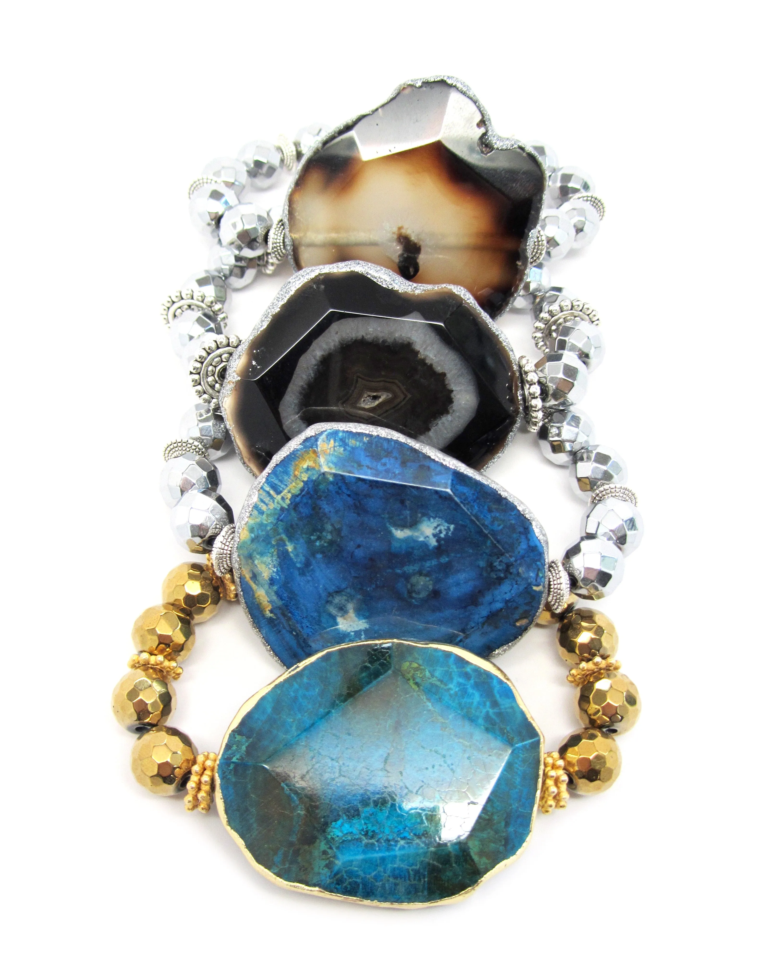 Natural Stone Bracelet Collection