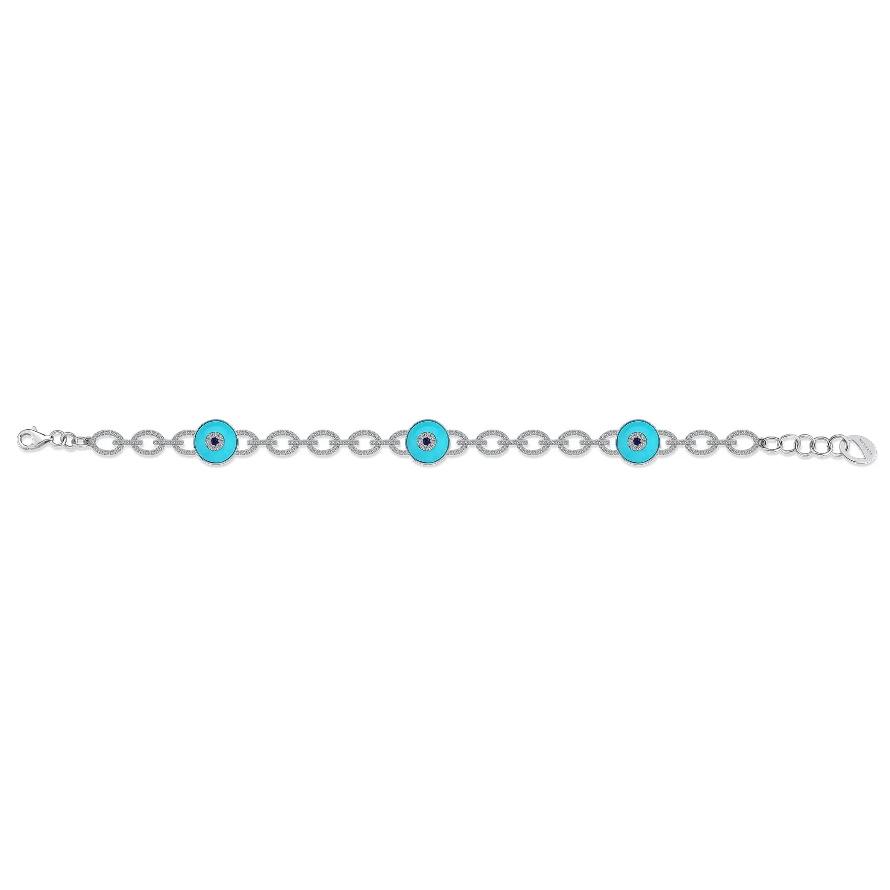 NAZAR CLASSIC THREE EYE BRACELET