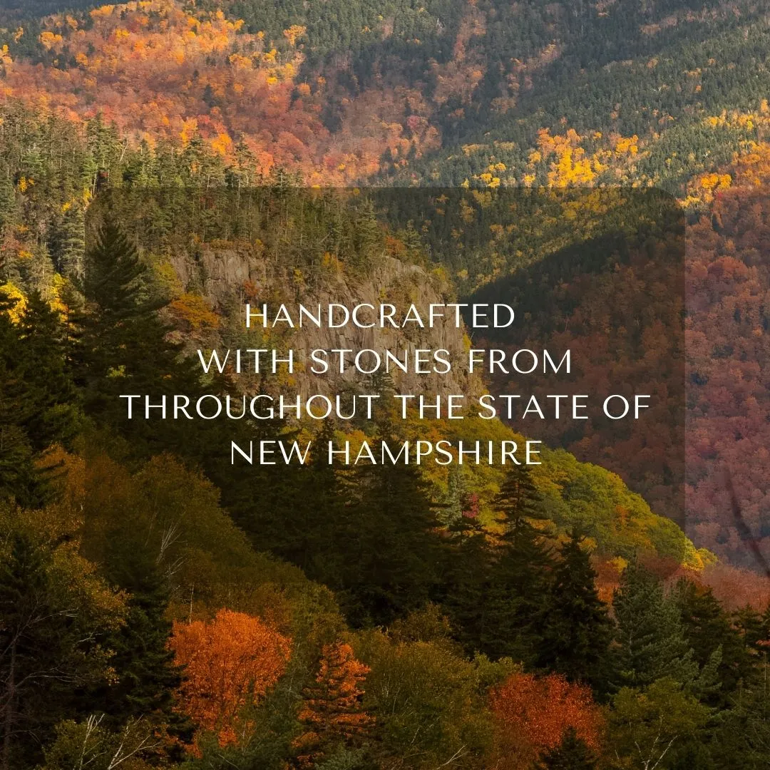 New Hampshire Stones   Crystal Glass