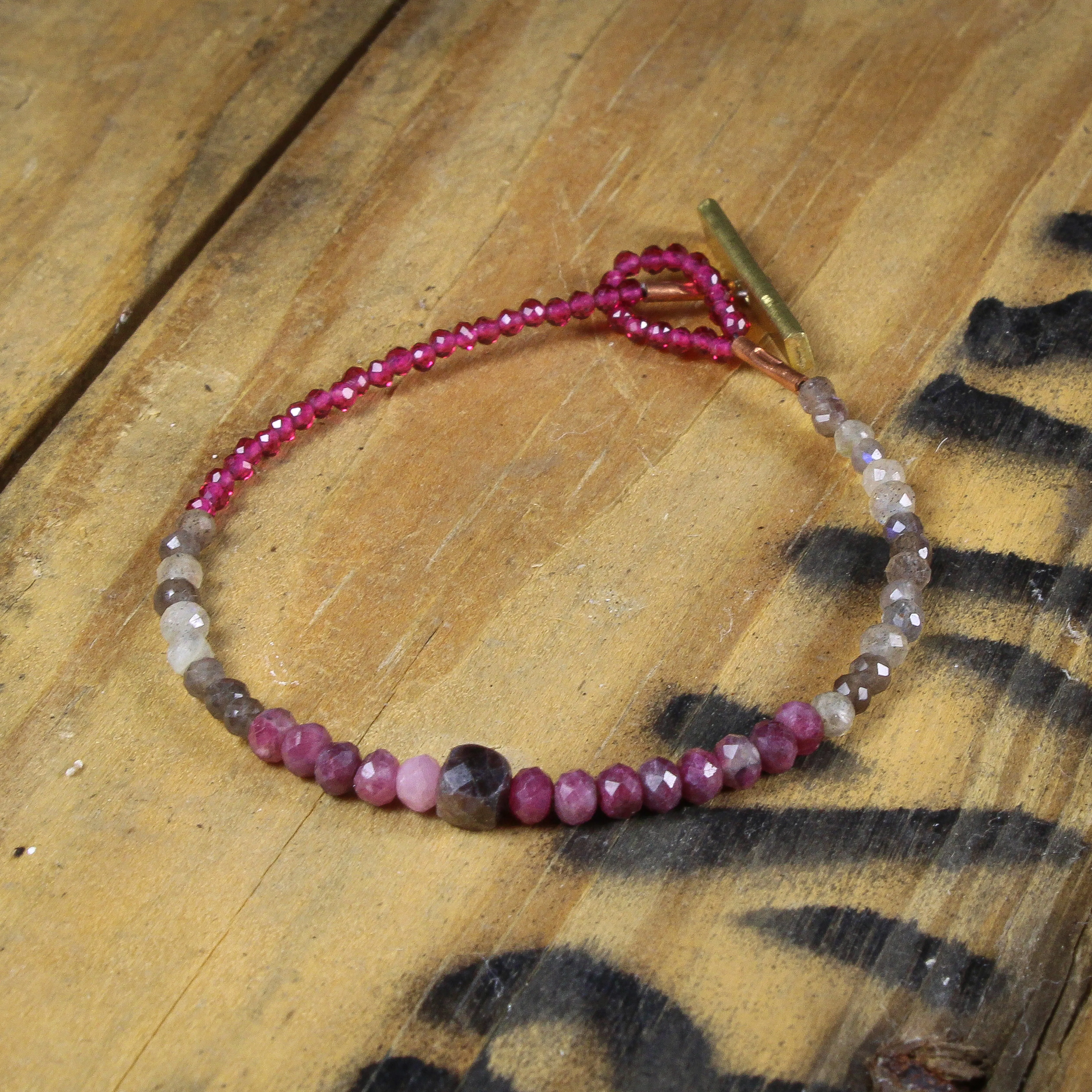 NEW! Mixed Semi Precious Stone Bracelets by Eric Silva