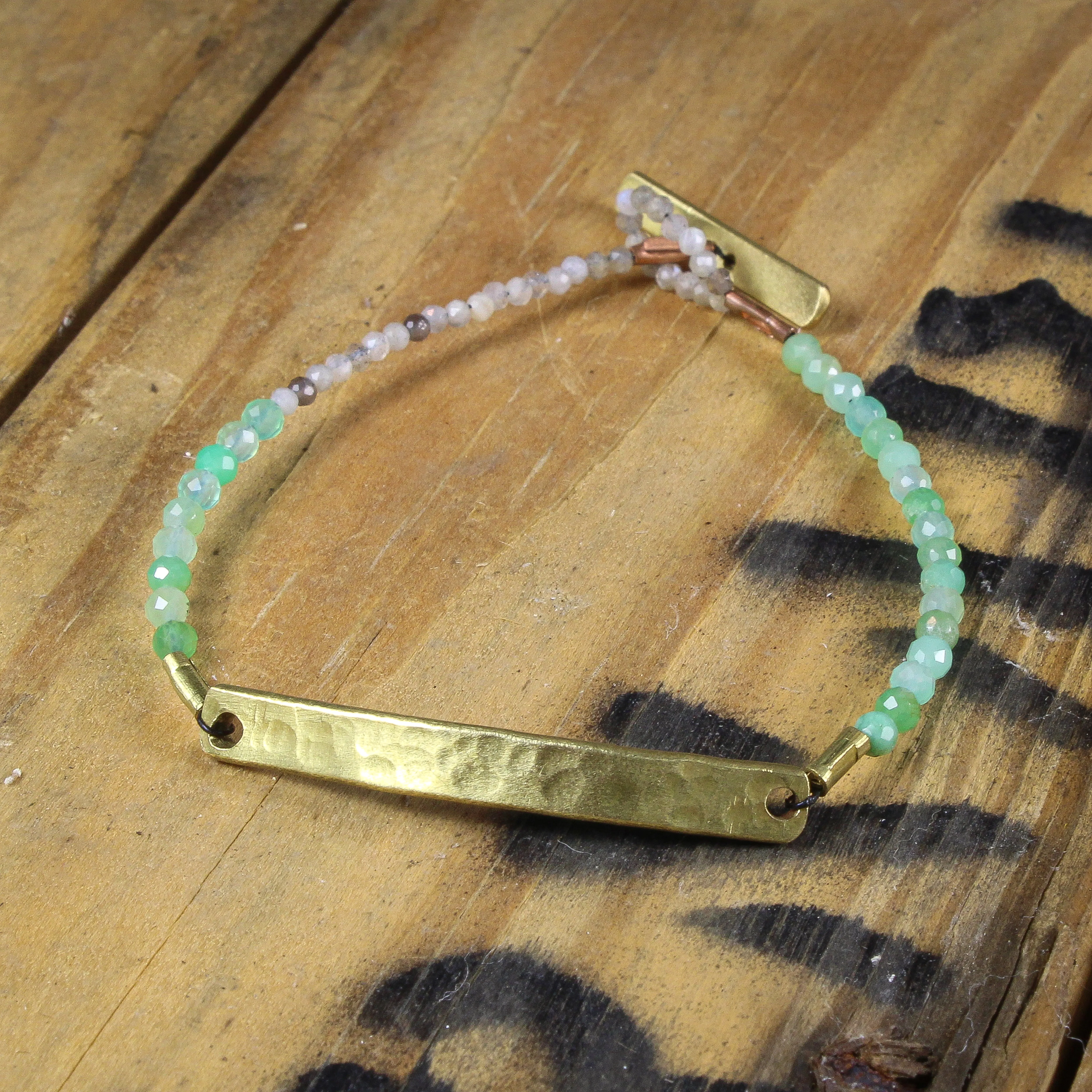 NEW! Mixed Semi Precious Stone Bracelets by Eric Silva