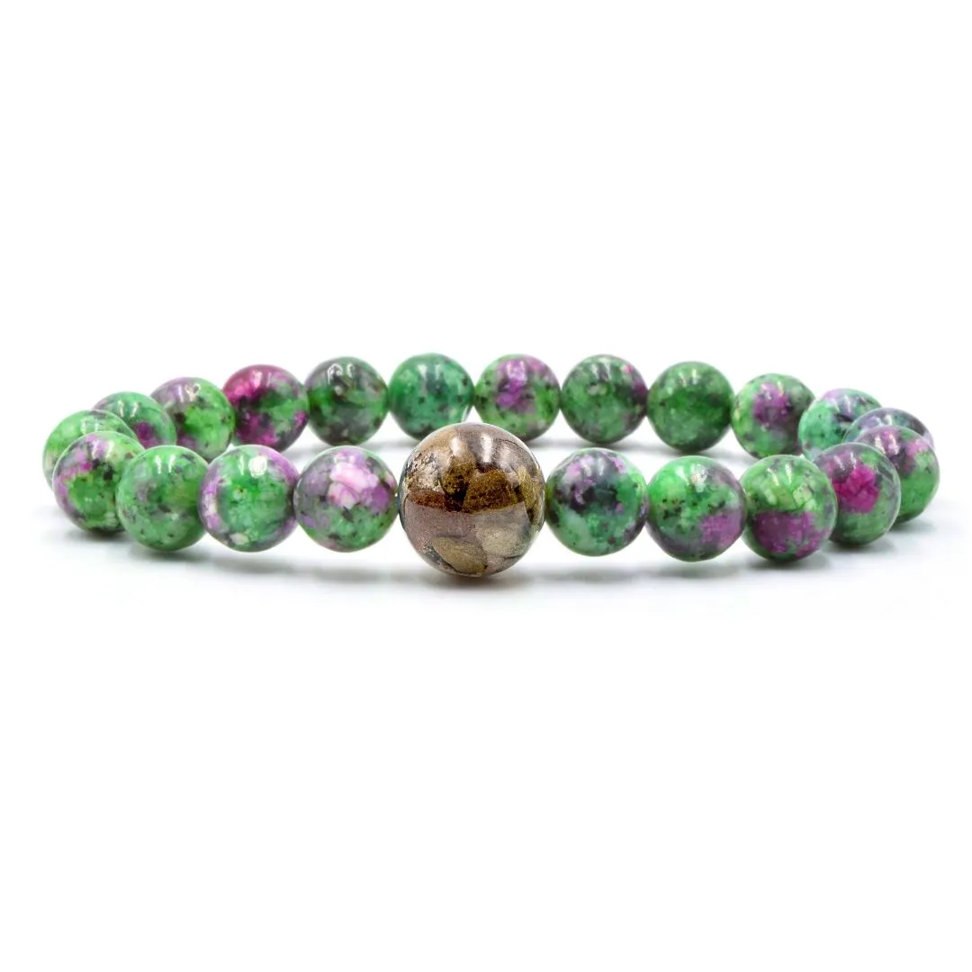 New York Stones   Ruby in Zoisite