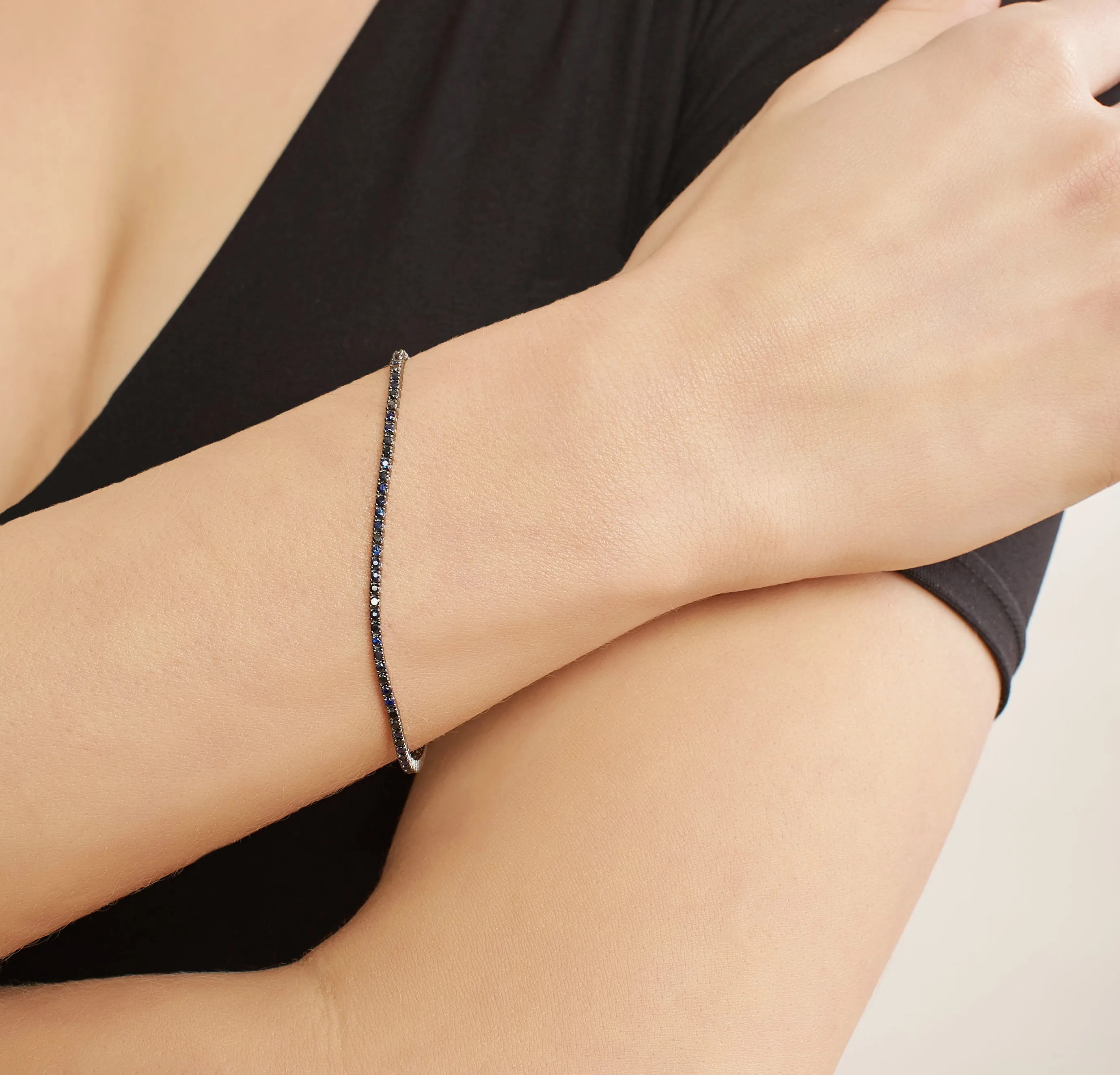 Ocean Blue Tennis Bracelet