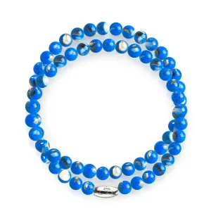 Ocean | Silver | Gilded Turquoise Gemstone Wrap