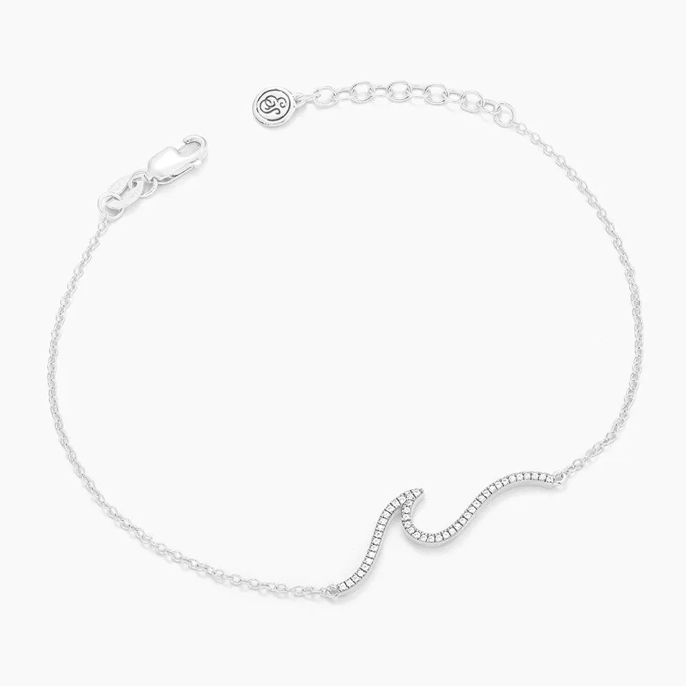 Ocean Waves Chain Bracelet