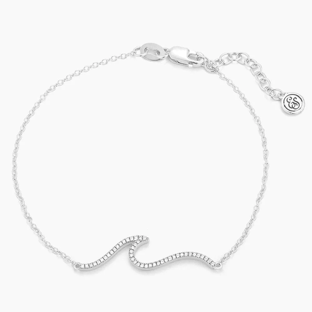 Ocean Waves Chain Bracelet