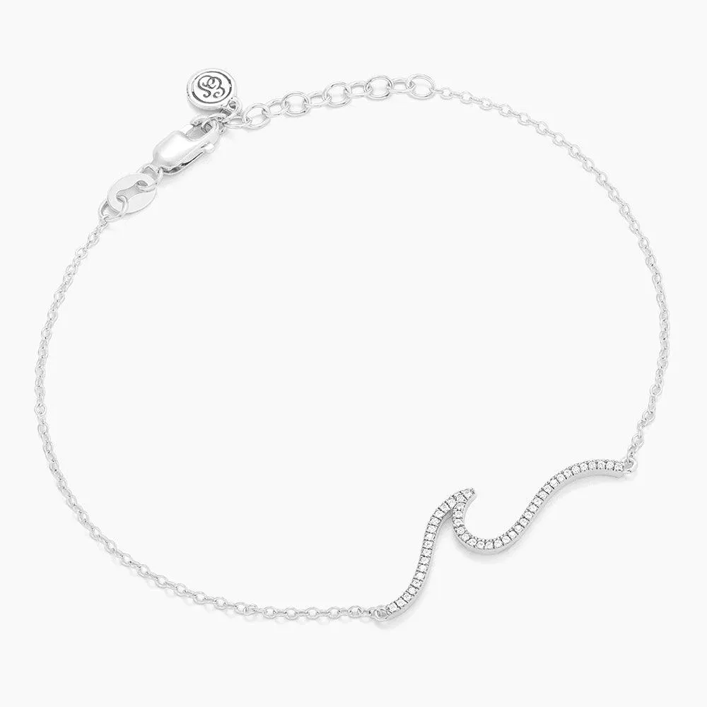 Ocean Waves Chain Bracelet