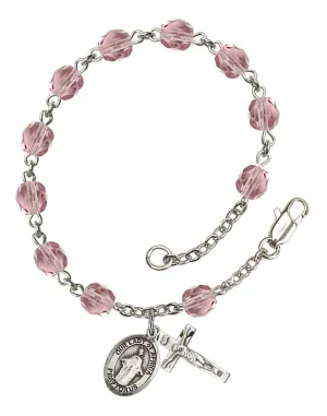 Our Lady of Africa Custom Birthstone Rosary Bracelet