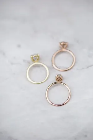 Oval Moissanite engagement ring yellow gold unique vintage Ring engagement ring for women Wedding Bridal Anniversary gifts