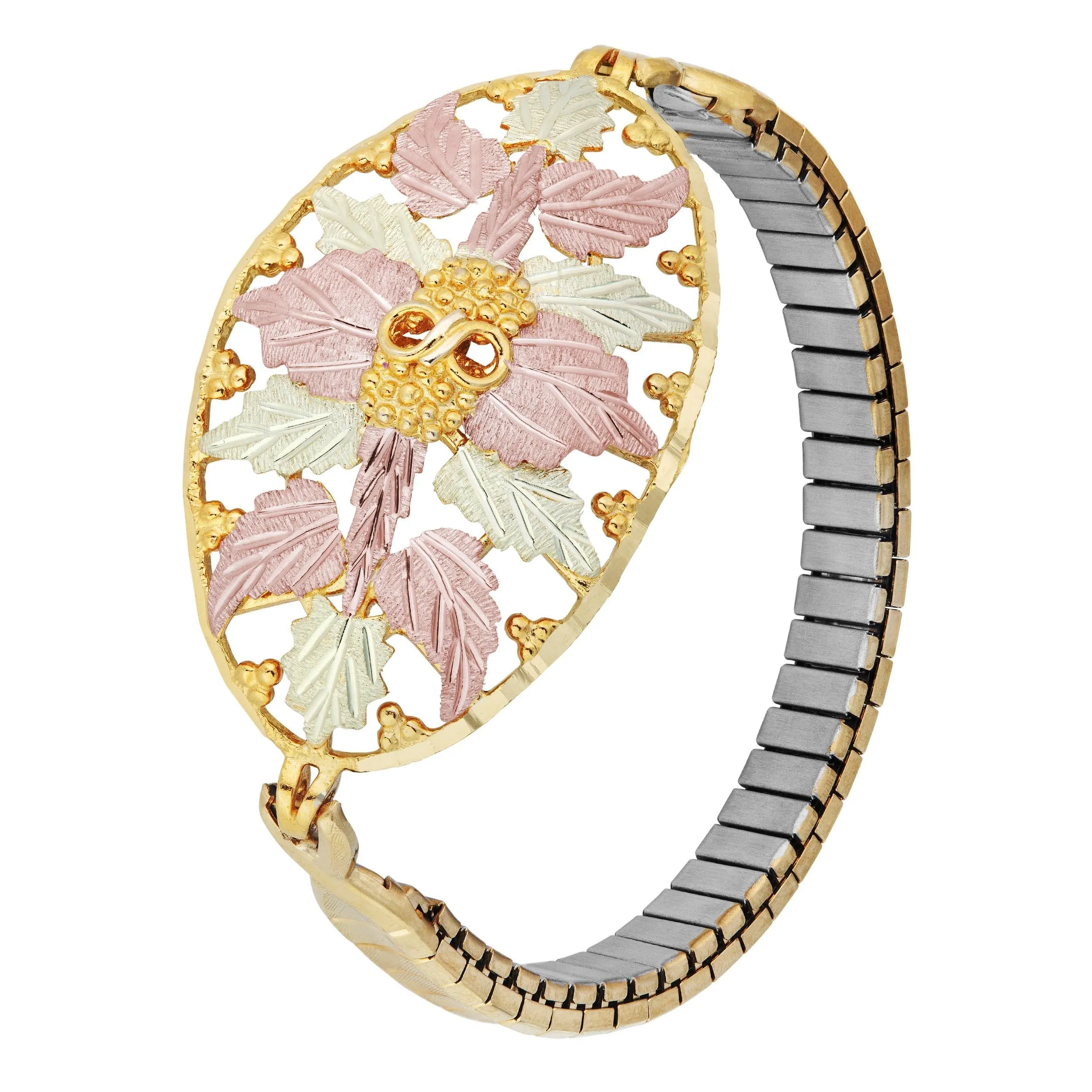 Oval of Elegance Stretch - Black Hills Gold Bracelet