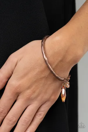 Paparazzi Let Yourself GLOW - Copper Bracelet