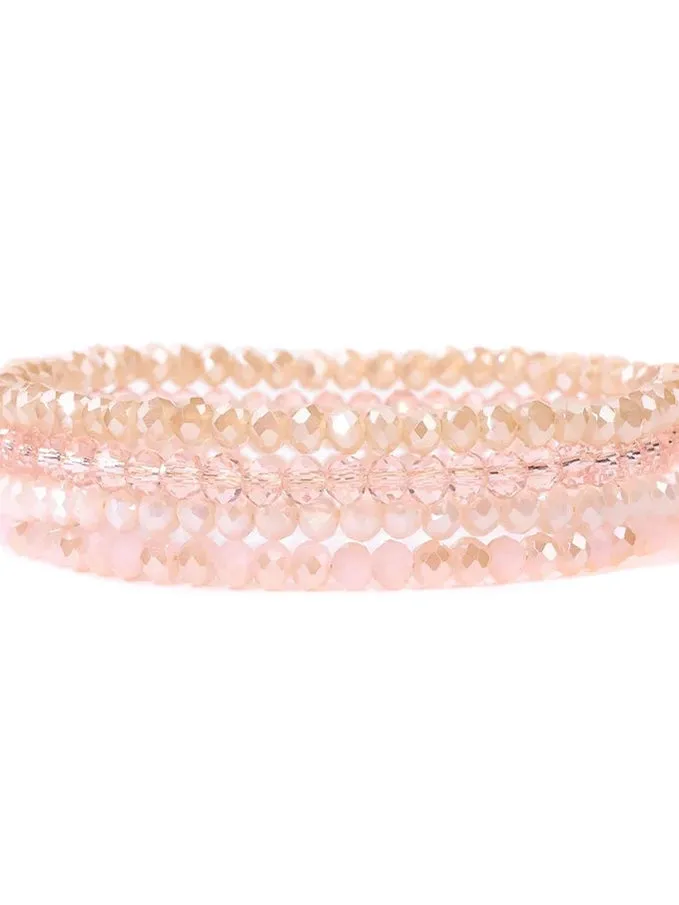 Peppe Crystal Bracelets x 3