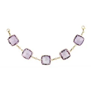Pink Amethyst Bracelet
