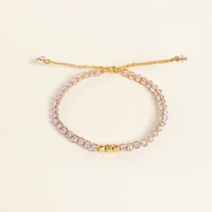 Pink Crystal Kid Bracelet