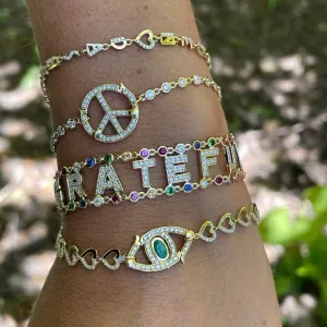 Precious Stone Mantra Bracelet