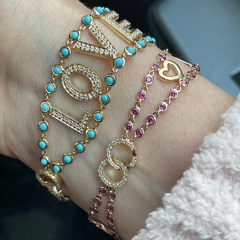 Precious Stone Mantra Bracelet