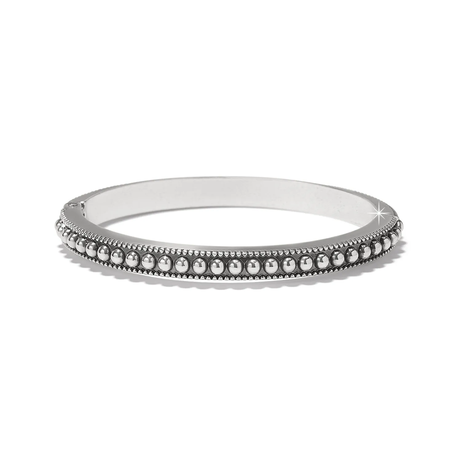 Pretty Tough Gem Hinged Bangle - JF021A