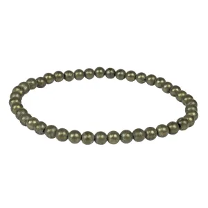 Pyrite Bracelet 4mm