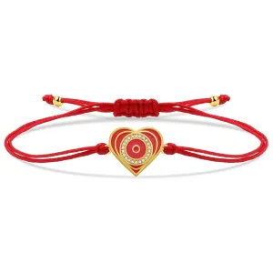 Red Heart Charm Red String Protection Bracelet