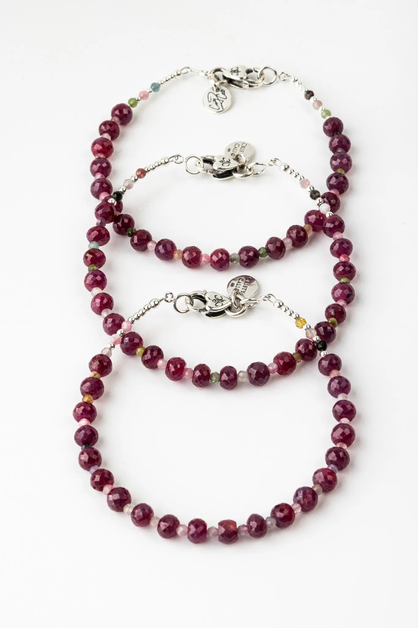 Red Ruby Kisses Classic Signature Bracelet