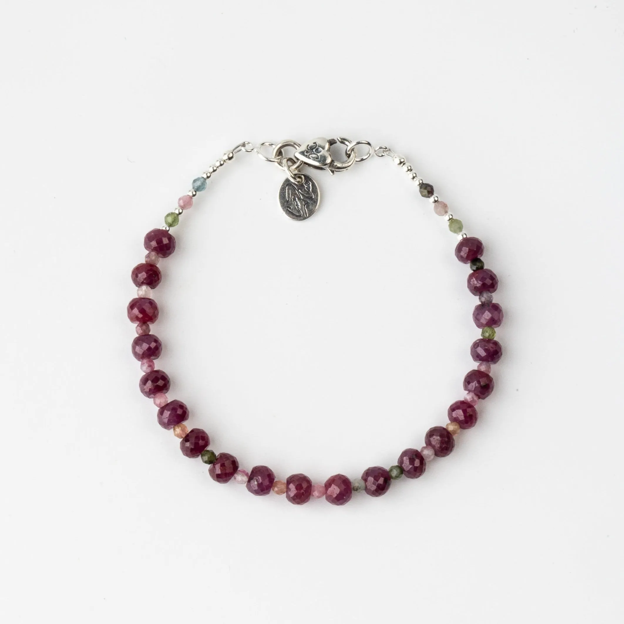 Red Ruby Kisses Classic Signature Bracelet