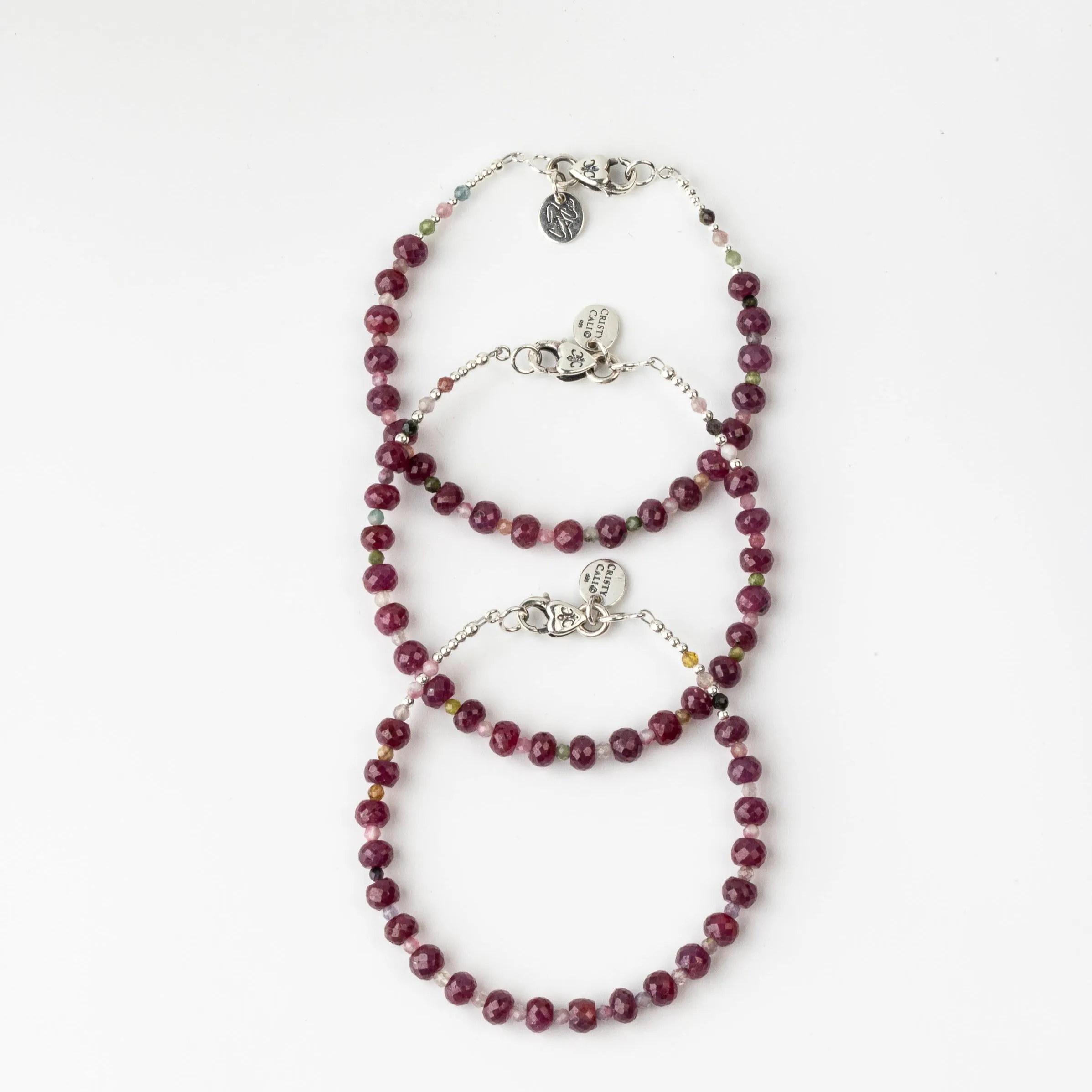 Red Ruby Kisses Classic Signature Bracelet