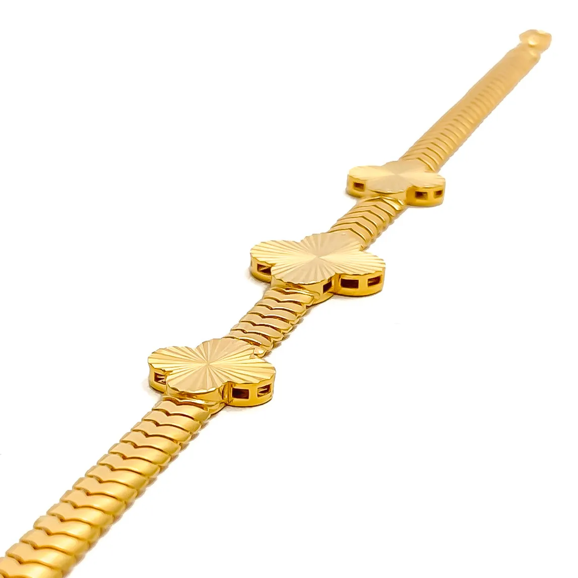 Rich Vibrant 22k Gold Bracelet