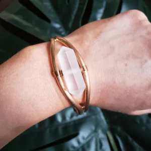 Roosevelt Island Crystal Bracelet - Quartz
