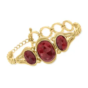 Ross Simons Ruby Toggle Bracelet