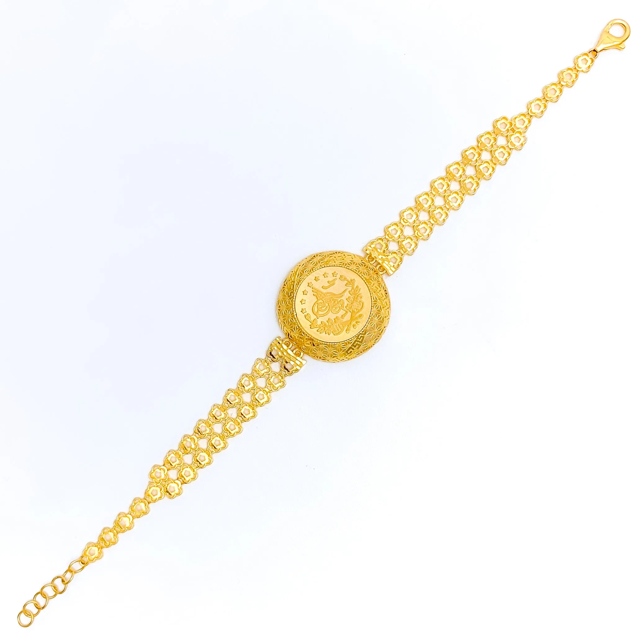 Royal Dressy 21k Gold Bracelet