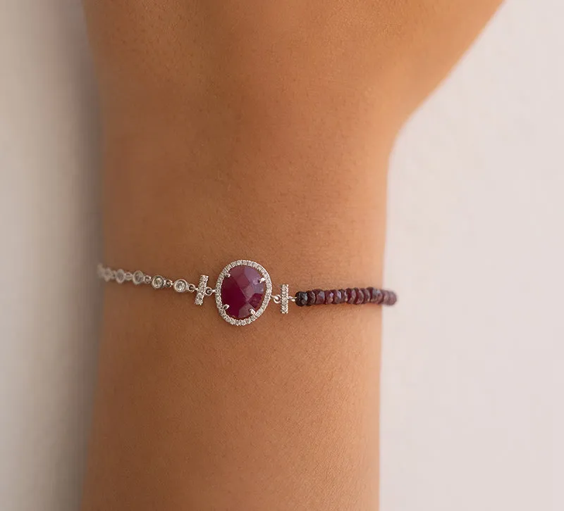 Ruby & Diamond Bracelet