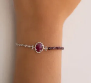 Ruby & Diamond Bracelet