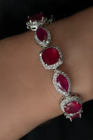 Ruby Diamond Luxe Bracelet