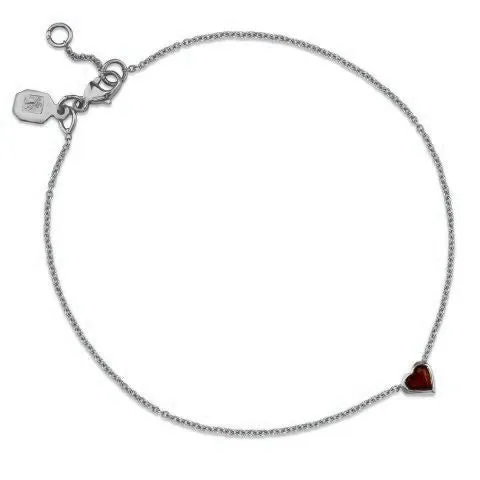 Ruby Heart Bracelet