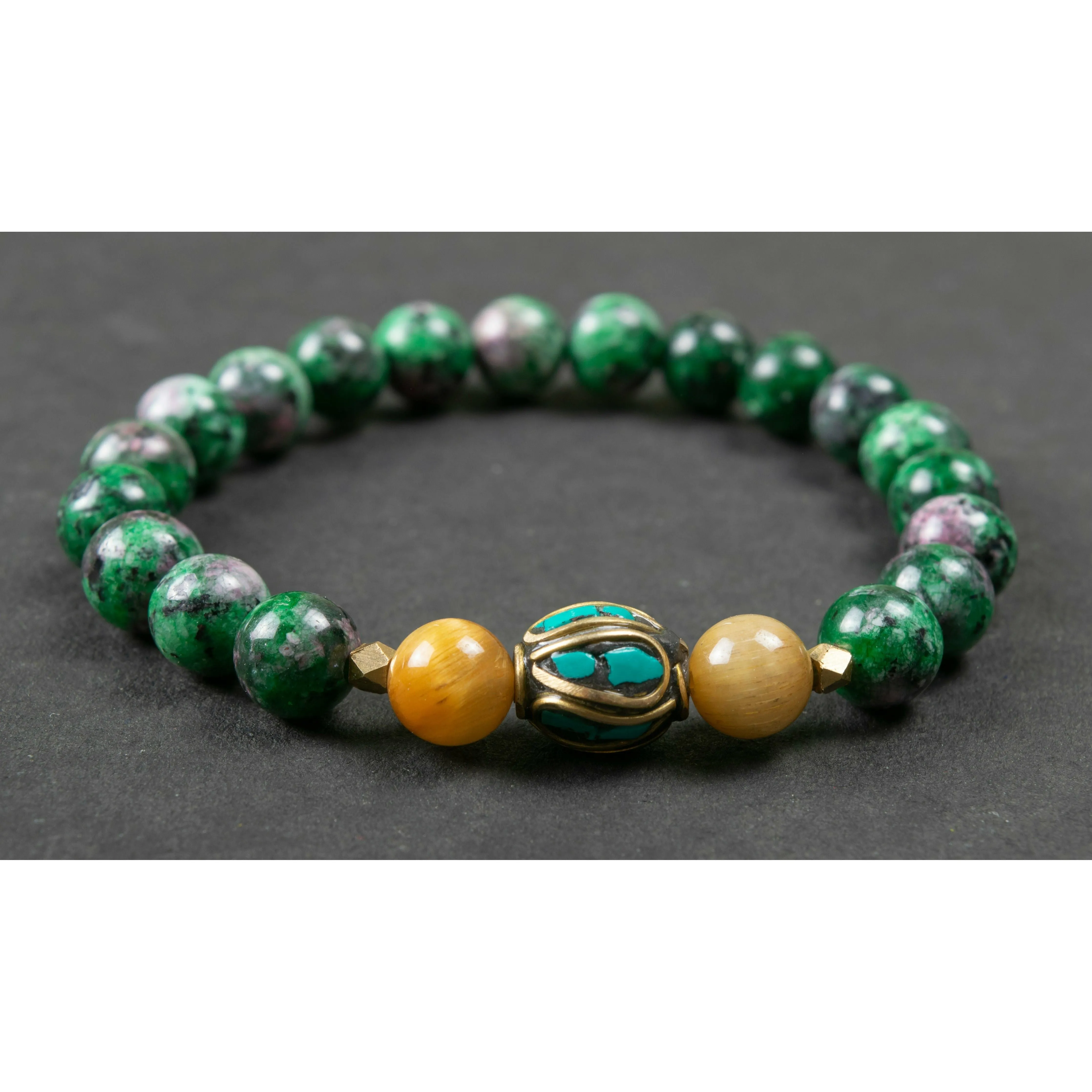 Ruby Zoisite Bracelet