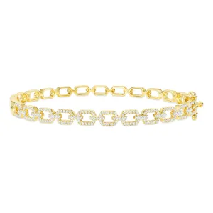 SANDAK Link Diamond Bangle