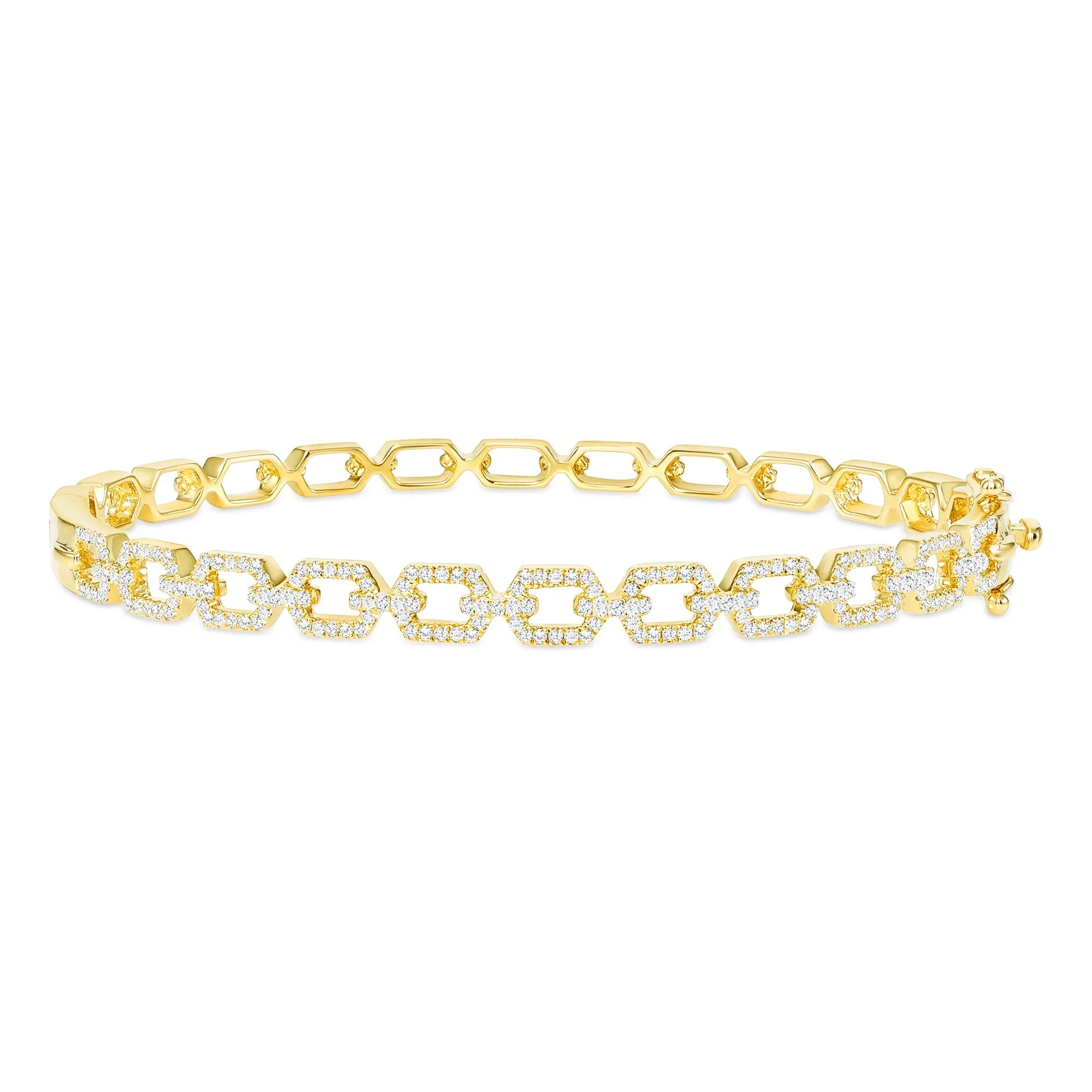 SANDAK Link Diamond Bangle