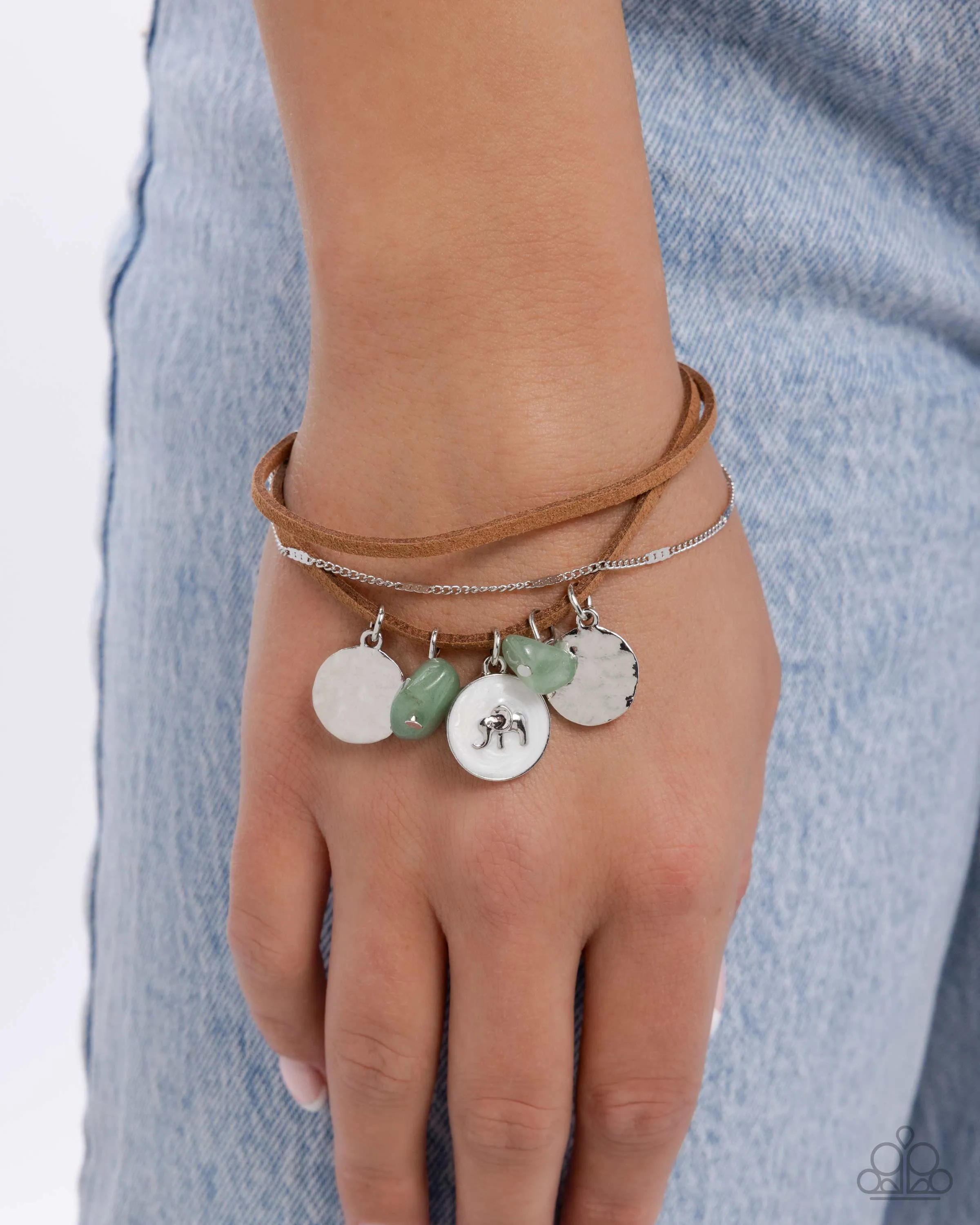 Serene Stroll - Green Bracelet